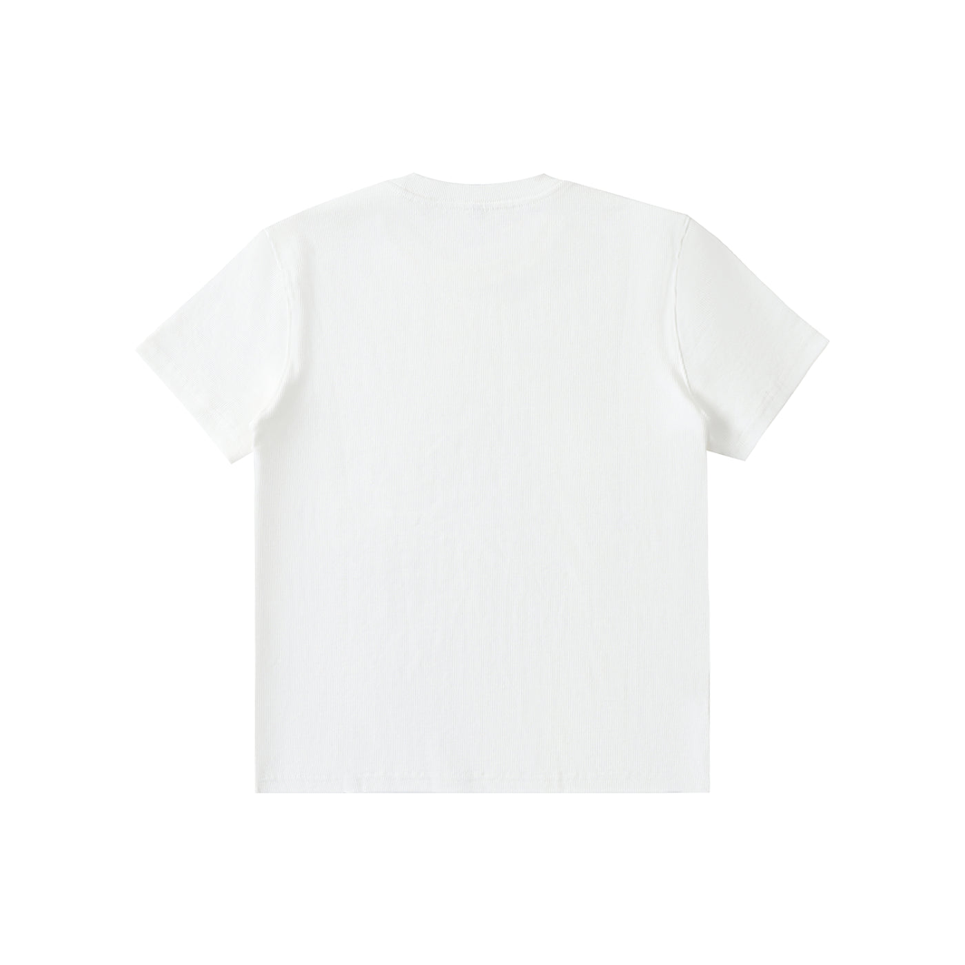 Ribbed Cotton Crop Top Fitted