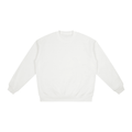 White long-sleeve crop top on a white background