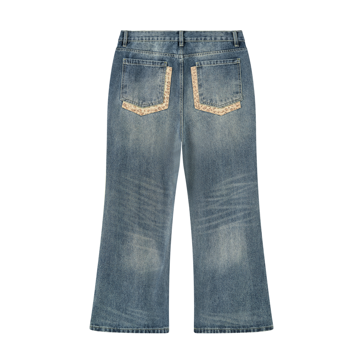 Men's Vintage Wash Denim Jeans ODMPOD