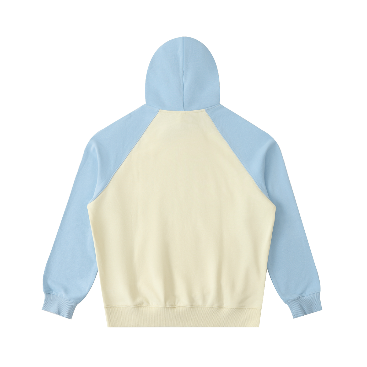 Color-Block Raglan Sleeve Hoodie D o n e s t a t e