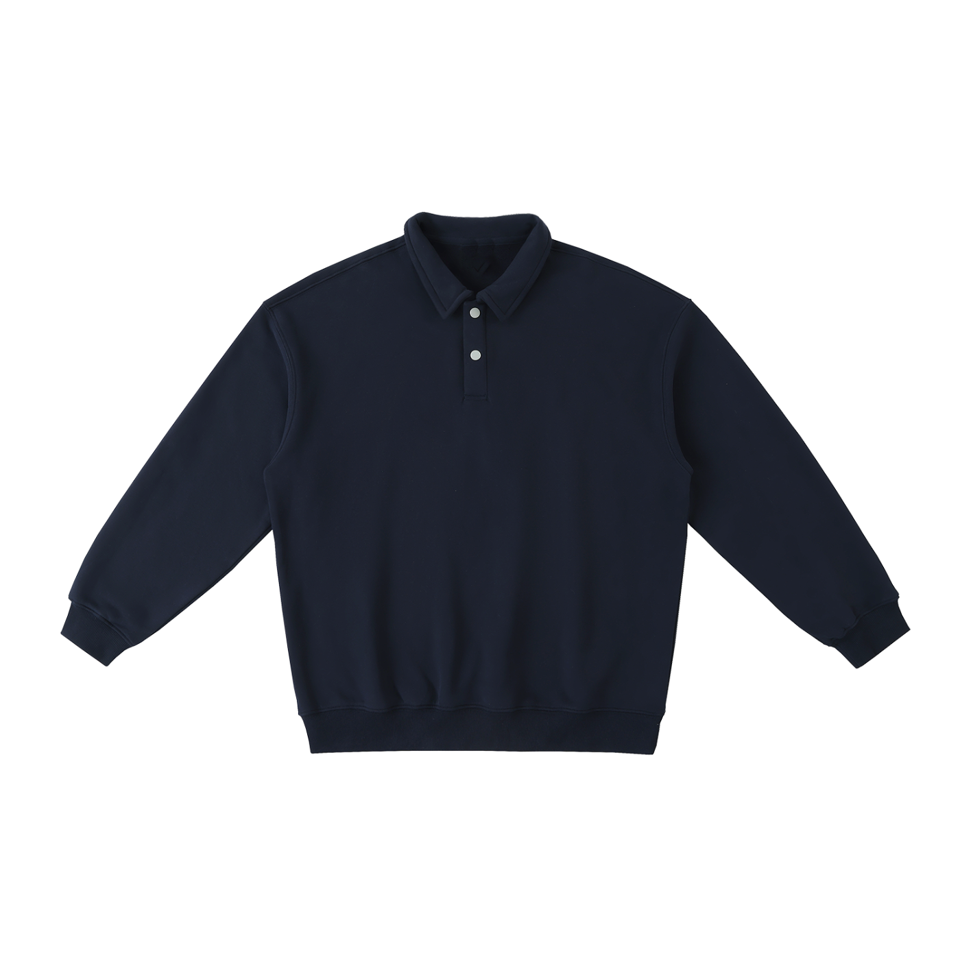 Heavyweight Polo-Collar Sweatshirt D o n e s t a t e