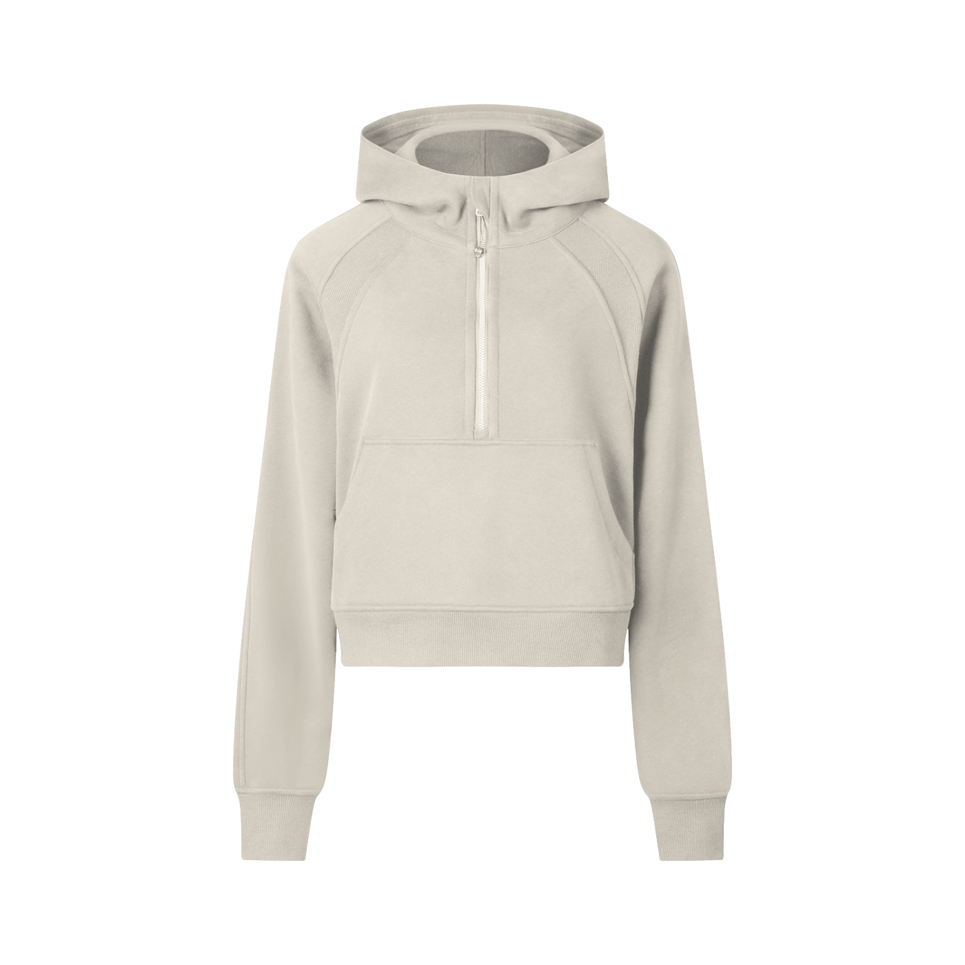 Cropped Half-Zip Hoodie D o n e s t a t e