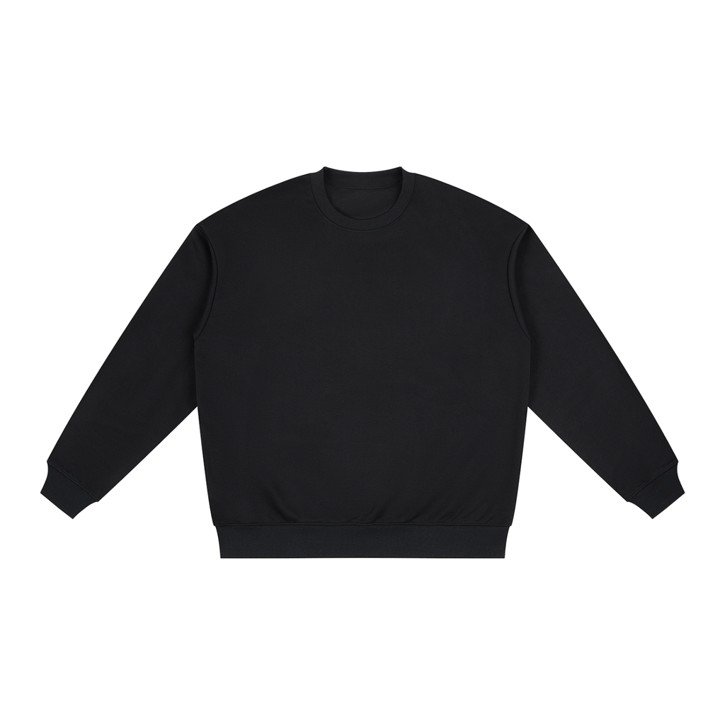 Oversized Drop Shoulder Crewneck Sweatshirt