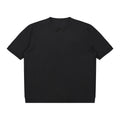 Cotton Knit Short Sleeve Henley T-Shirt