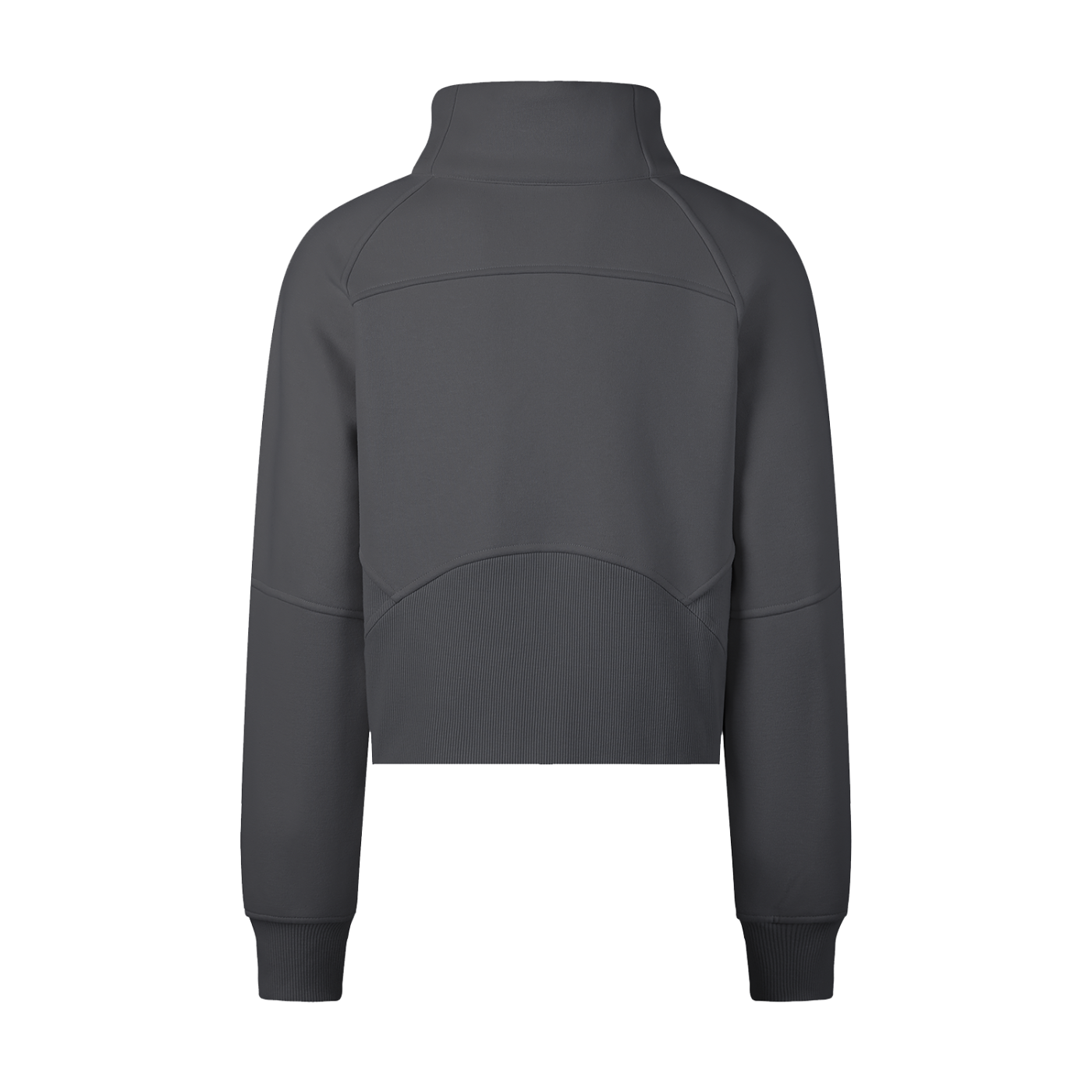 Cropped Half-Zip Sweatshirt D o n e s t a t e