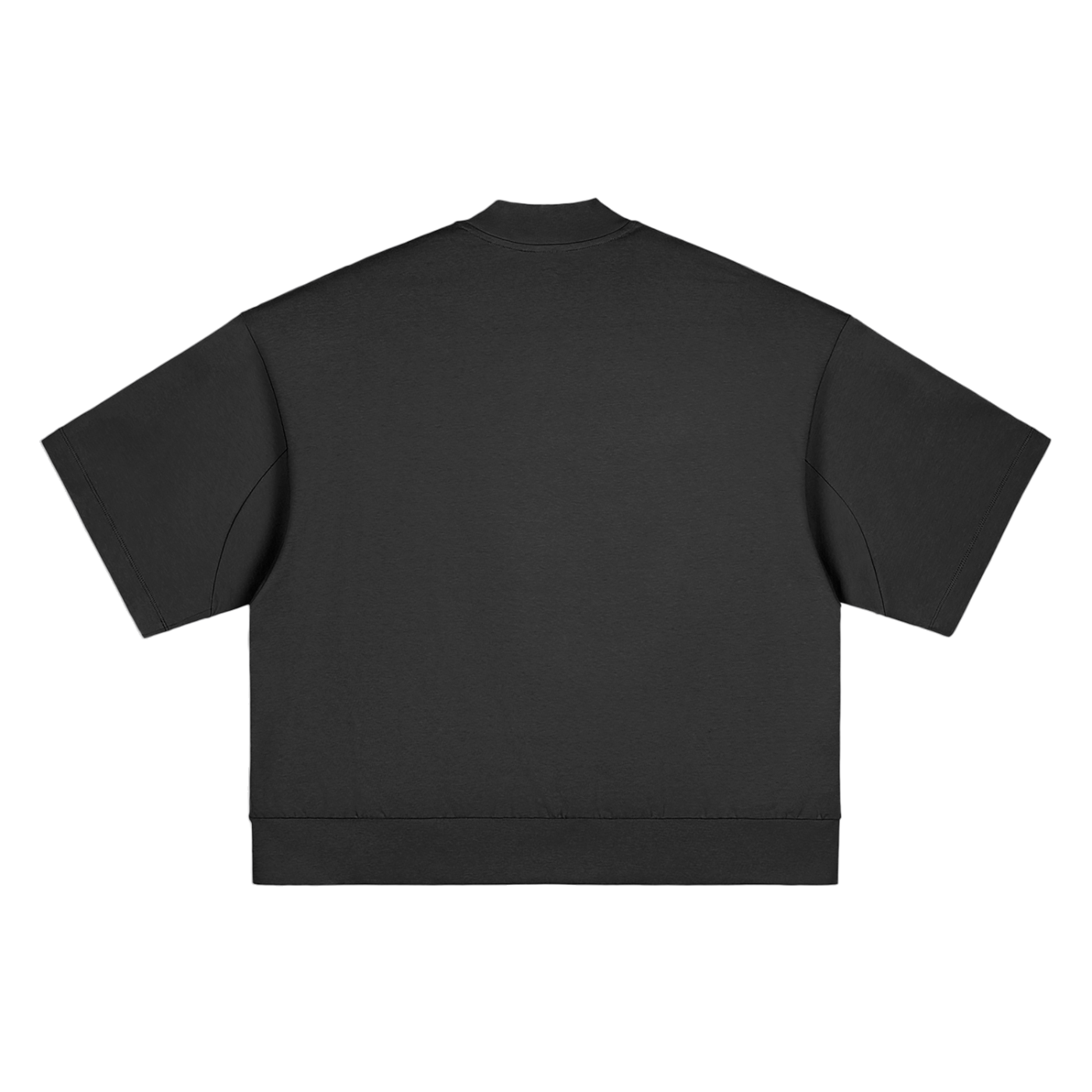 Heavyweight Oversized Mock Neck T-shirt ODMPOD