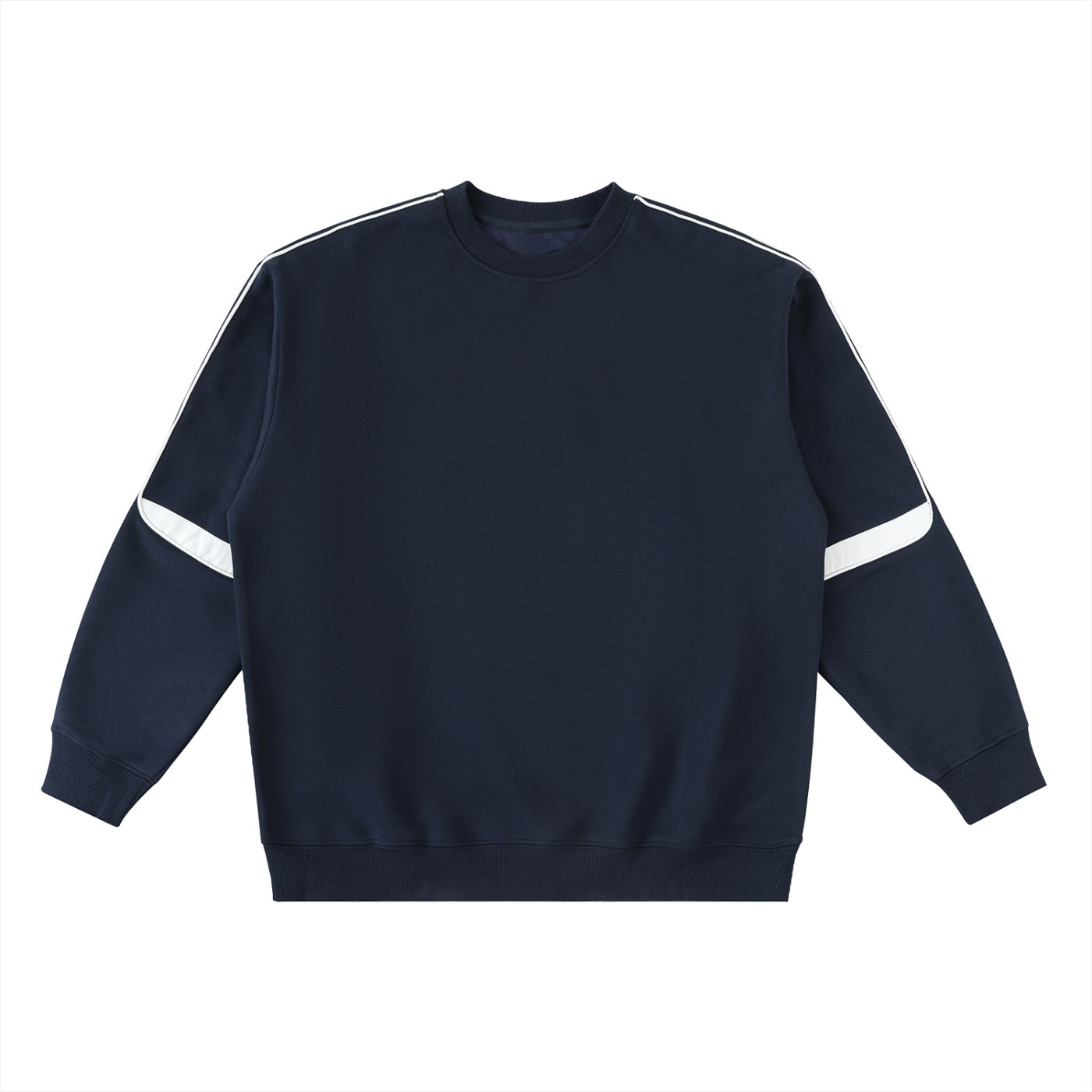 Oversized Crewneck Taped Sweatshirt D o n e s t a t e