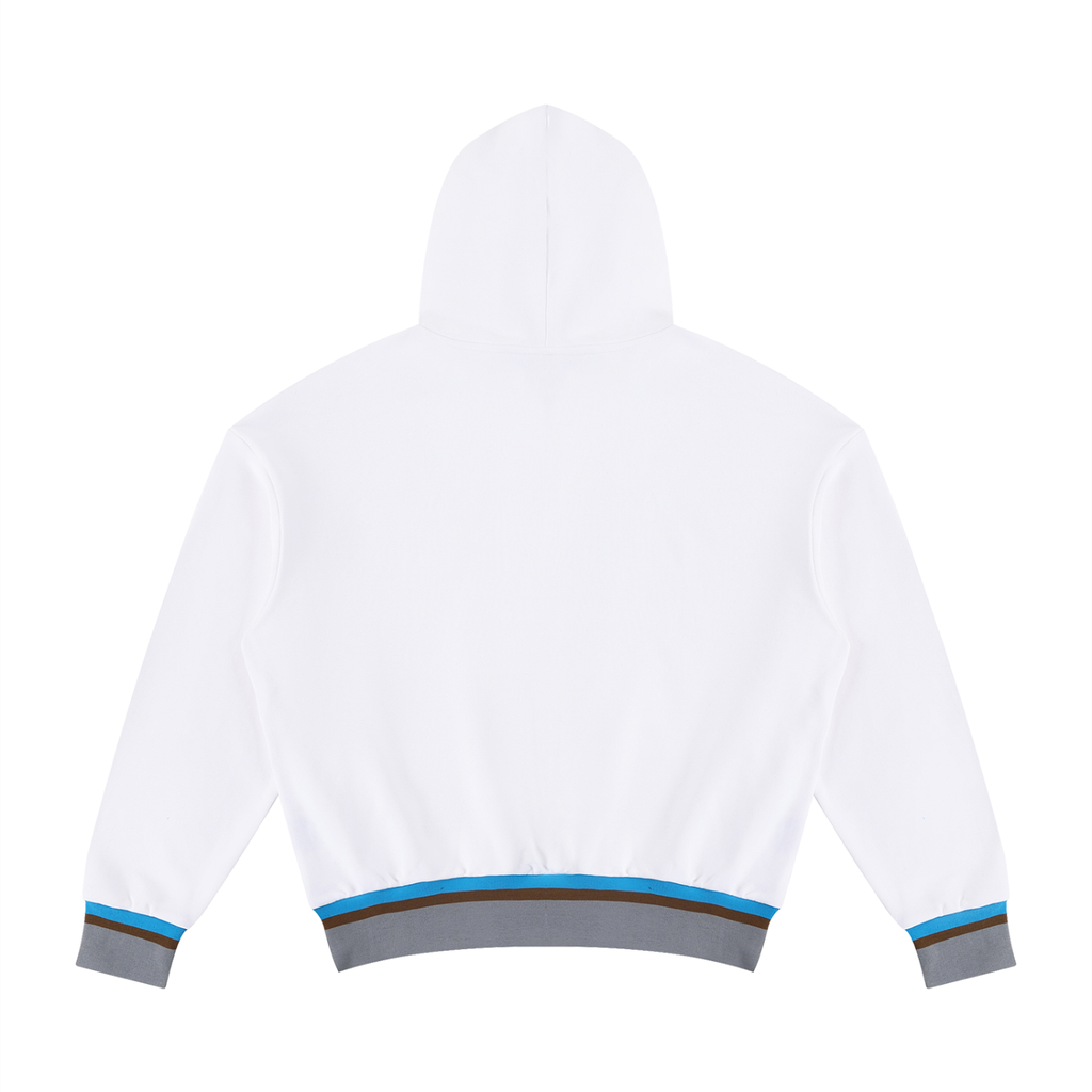 Unisex Oversized Color Block Boxy Hoodie ODMPOD
