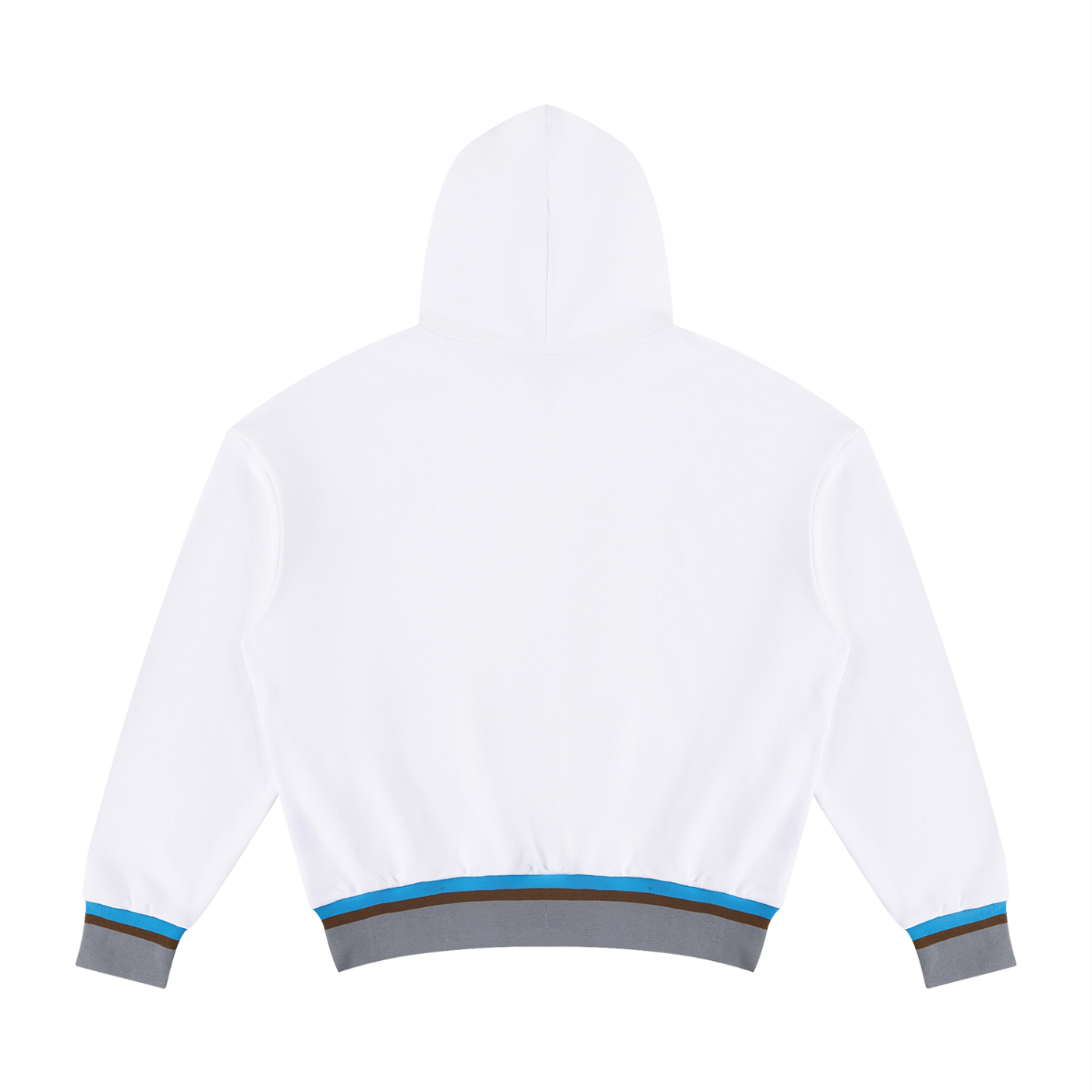 Unisex Oversized Color Block Boxy Hoodie ODMPOD