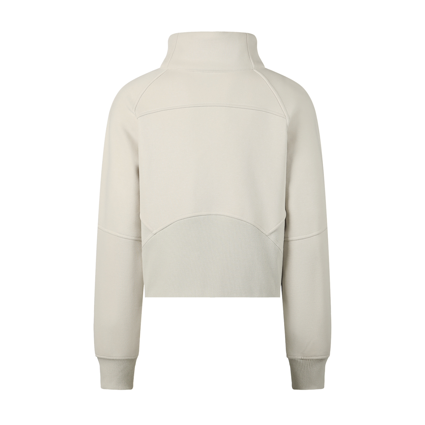 Cropped Half-Zip Sweatshirt D o n e s t a t e