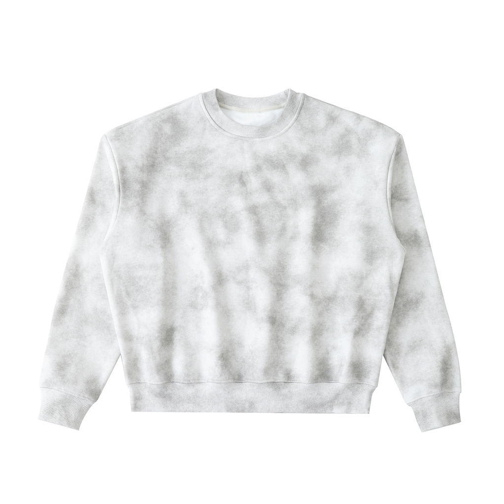 Dirty Washed Boxy Fleeced Sweatshirt ODMPOD