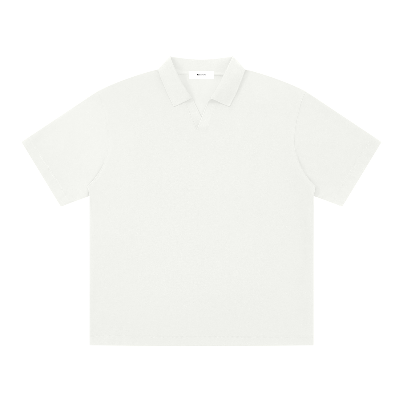 Men's Drop Shoulder Polo Shirt