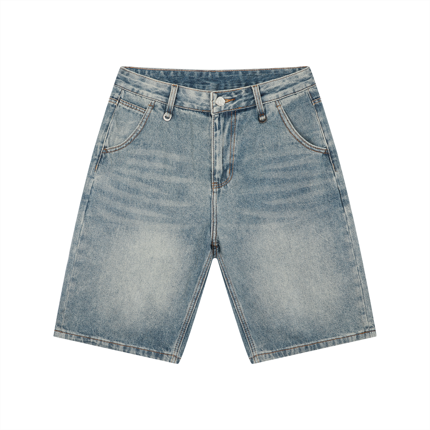 Men's Vintage Wash Denim Shorts ODMPOD