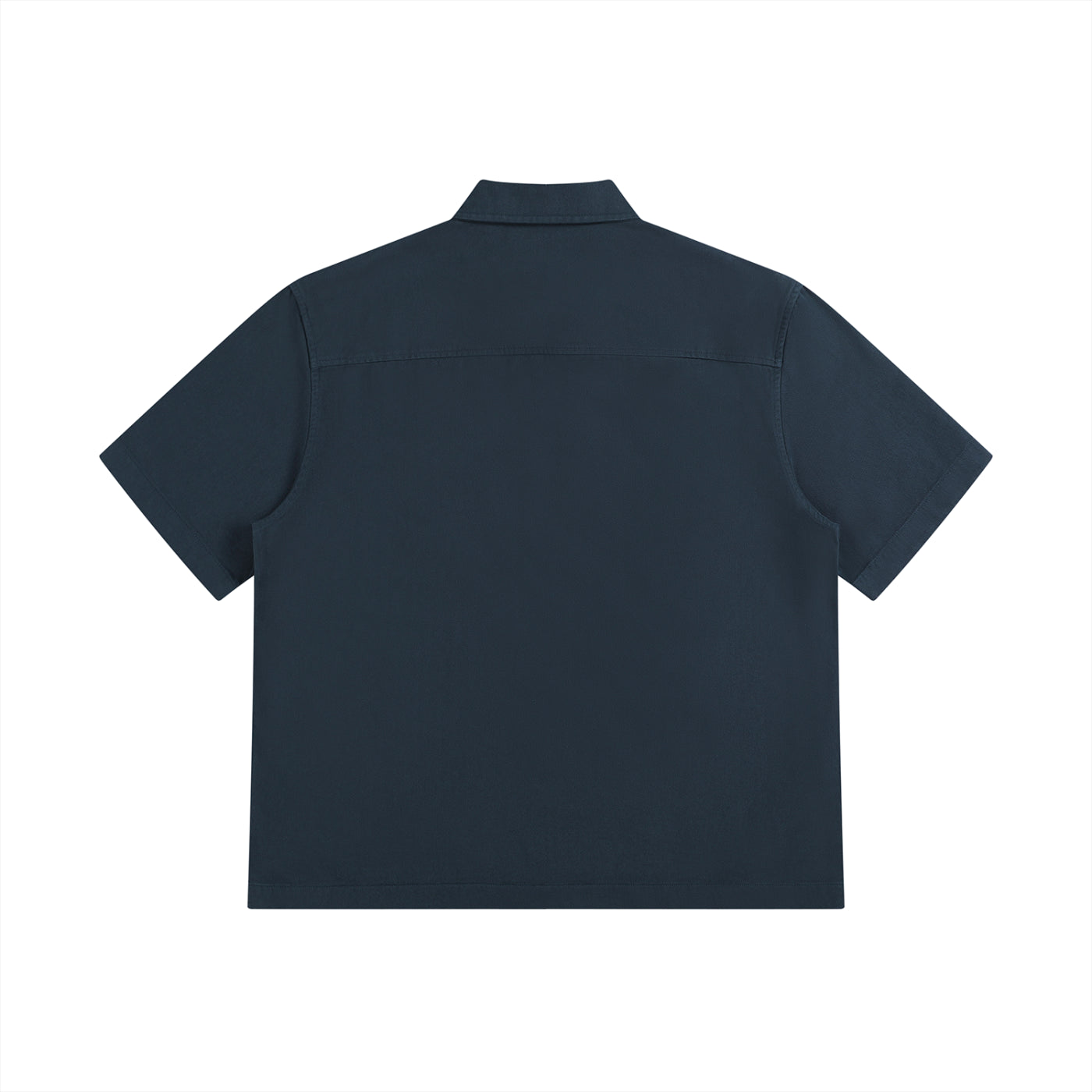 Unisex Boxy Patch Pocket Short Sleeve Shirt