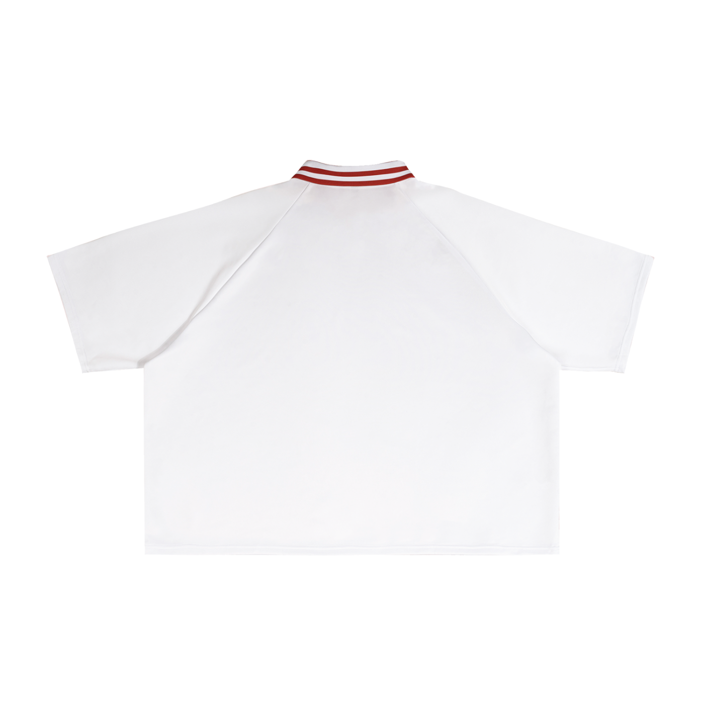 Contrast Lapel Collar Boxy T-Shirt D o n e s t a t e