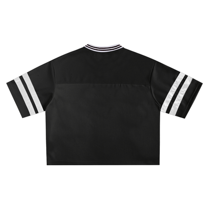 Taped Mesh Boxy T-Shirt D o n e s t a t e