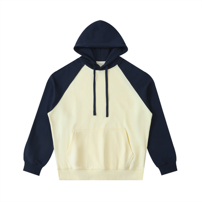 Color-Block Raglan Sleeve Hoodie D o n e s t a t e