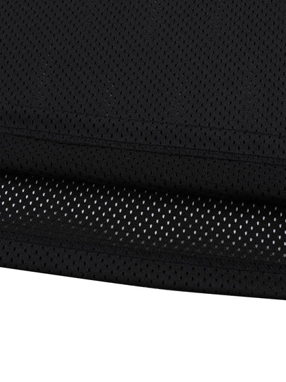 Taped Mesh Boxy T-Shirt D o n e s t a t e