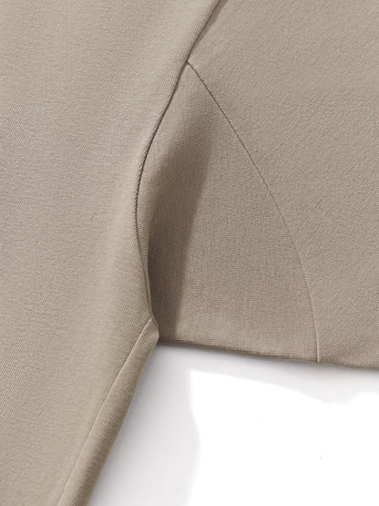 Heavyweight Oversized Mock Neck T-shirt ODMPOD