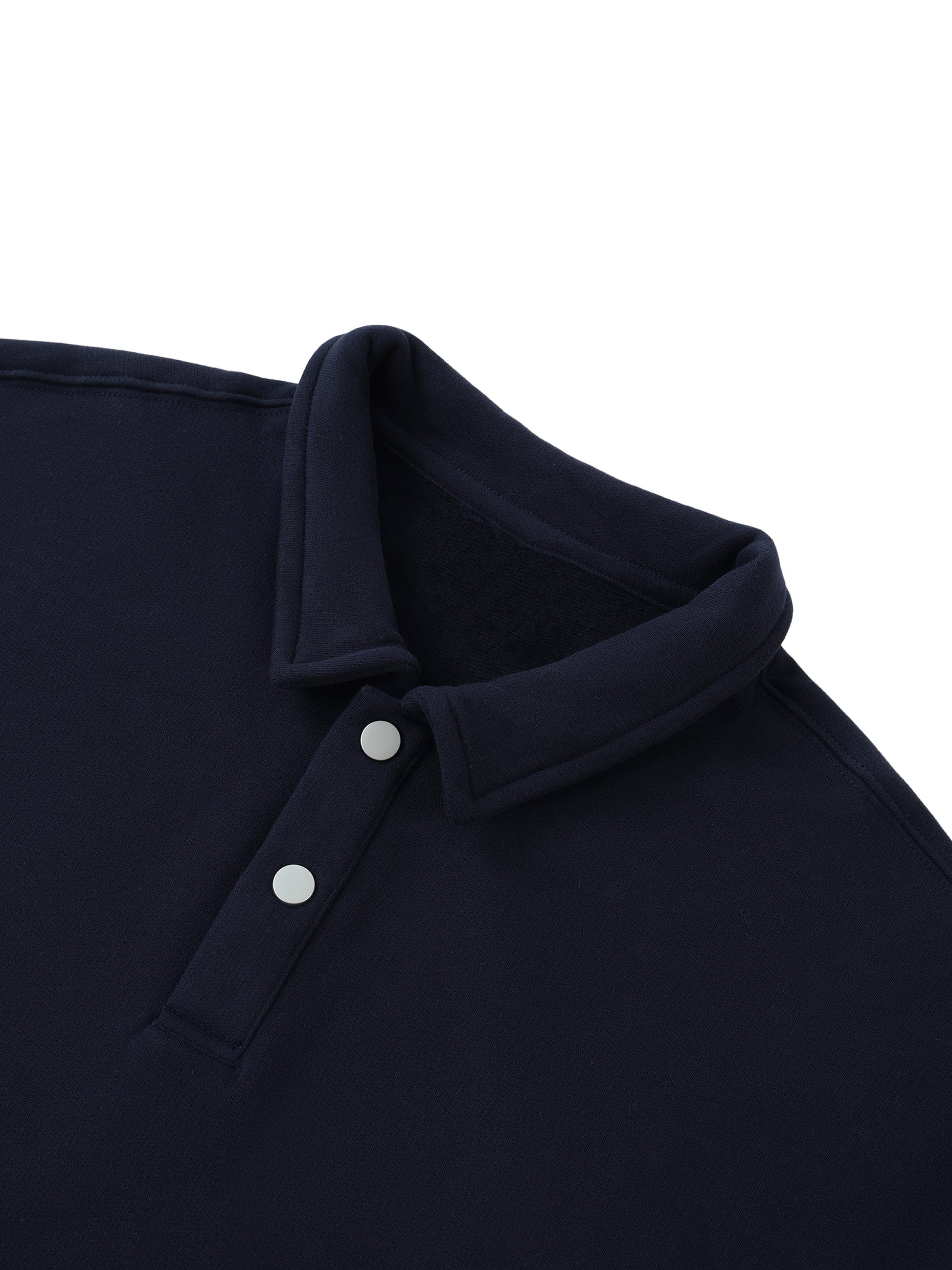 Heavyweight Polo-Collar Sweatshirt D o n e s t a t e