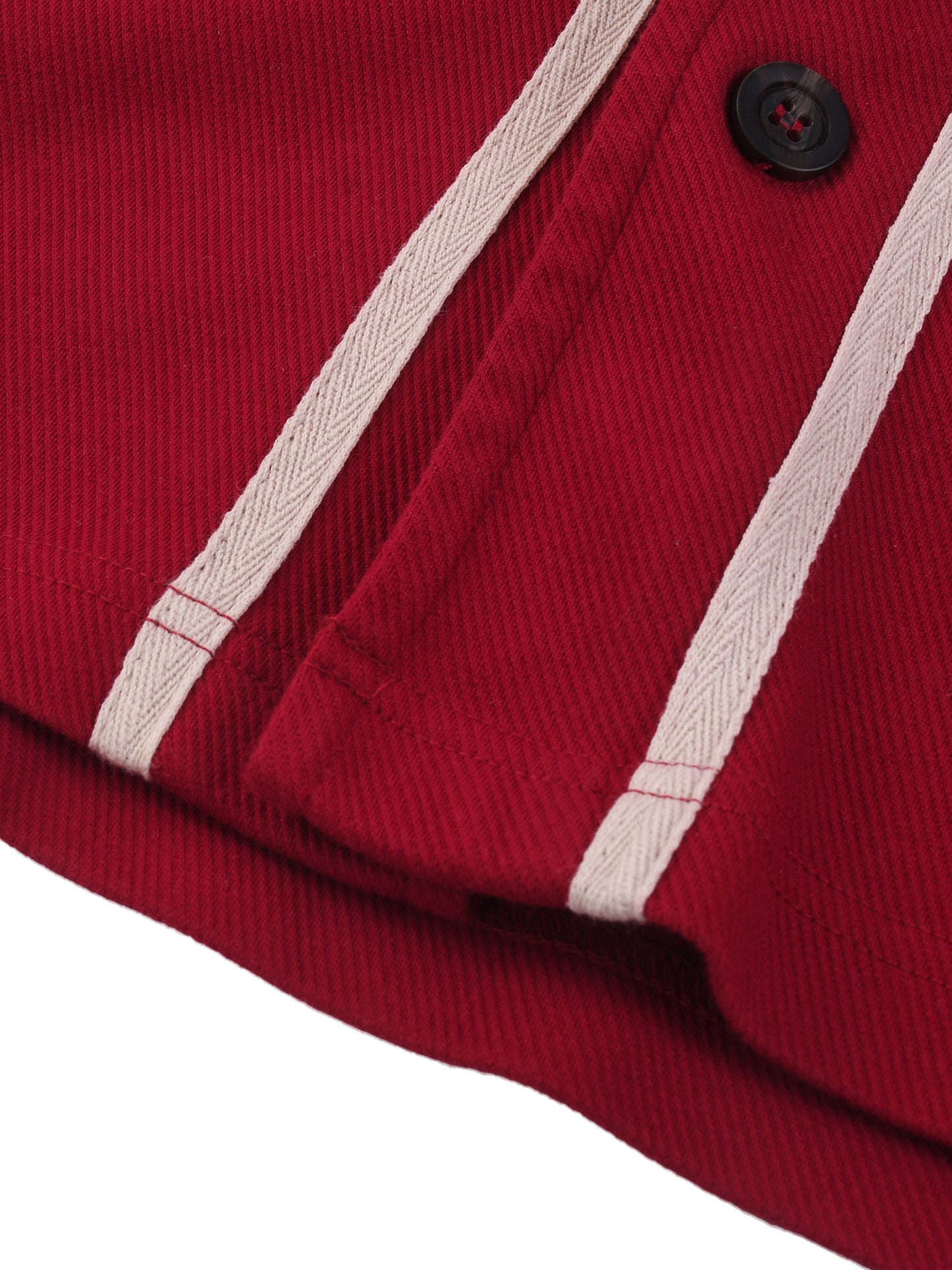 Contrast Piped Button-Up Jersey D o n e s t a t e