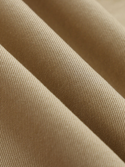 Belted Barrel-leg Chino Pants D o n e s t a t e