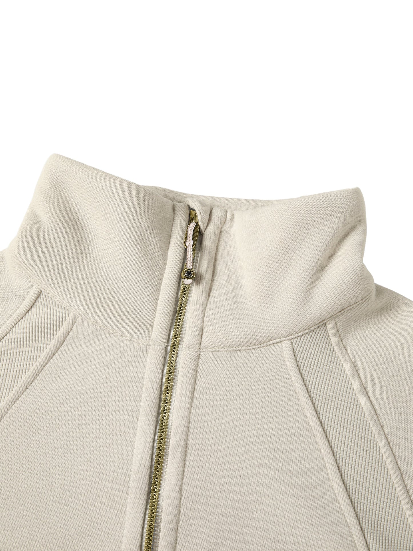 Cropped Half-Zip Sweatshirt D o n e s t a t e