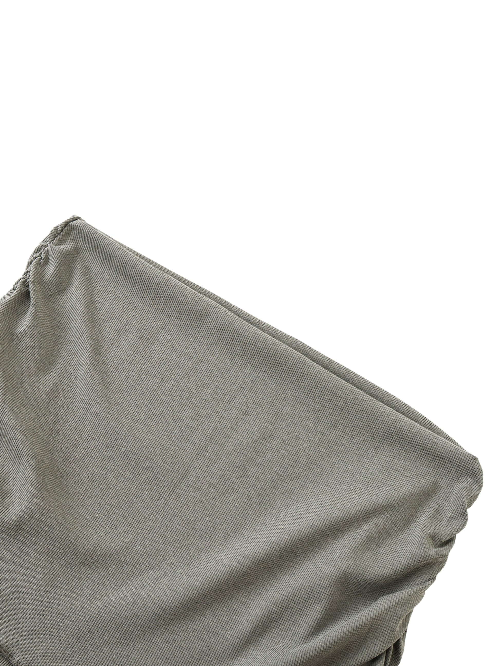 Dyed Washed Straight Hip-Hugging Slim Maxi Skirt D o n e s t a t e