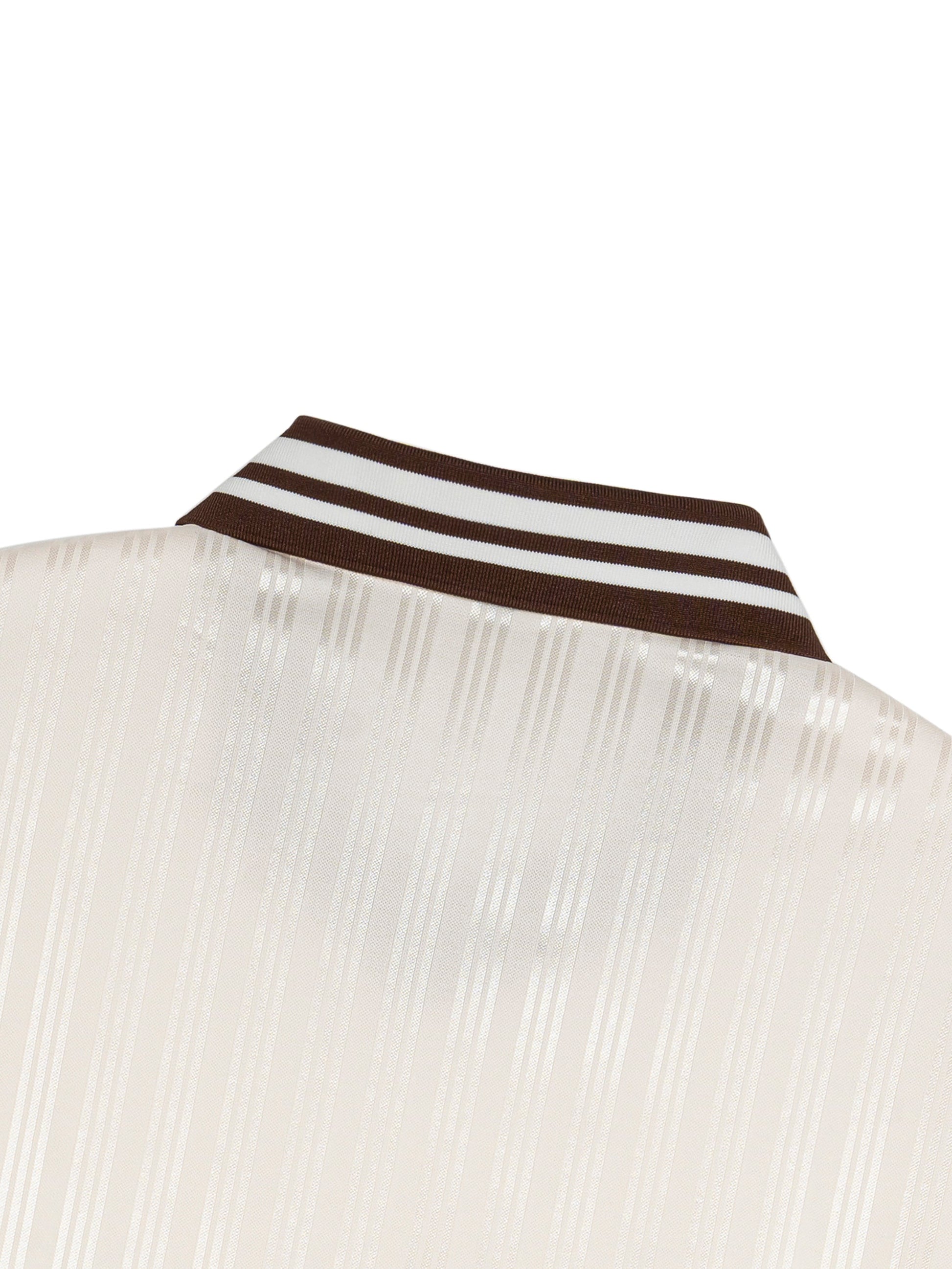 Contrast Stripes Polo Collar T-Shirt D o n e s t a t e