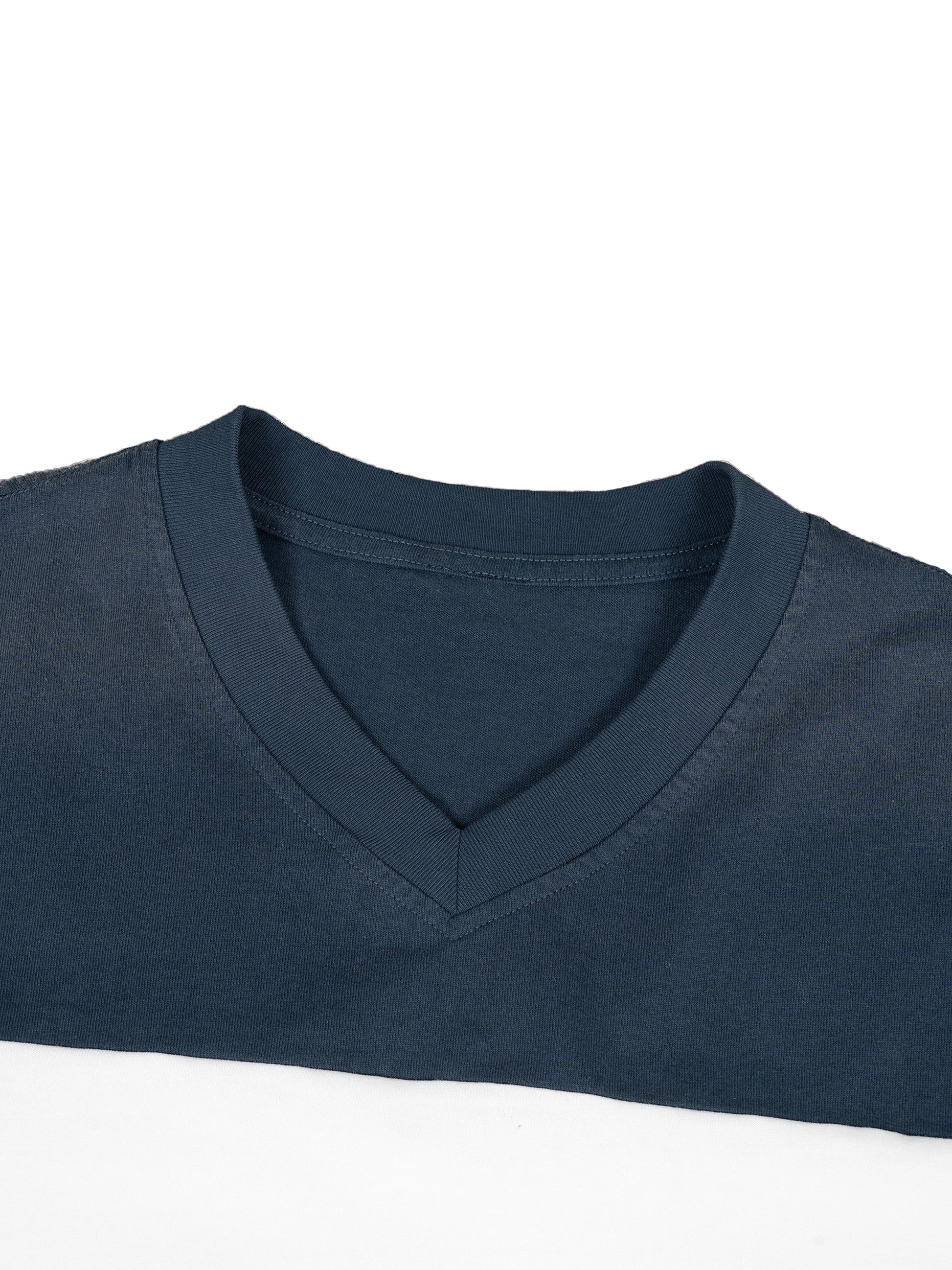 Sun Fade Color-Block T-Shirt ODMPOD