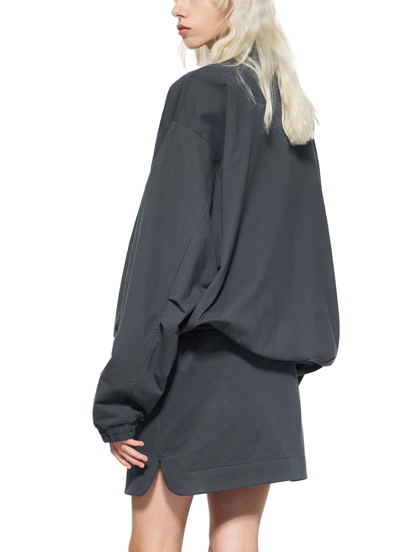 Stand Collar Bomber Jacket D o n e s t a t e