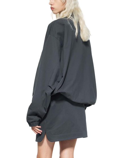 Stand Collar Bomber Jacket D o n e s t a t e