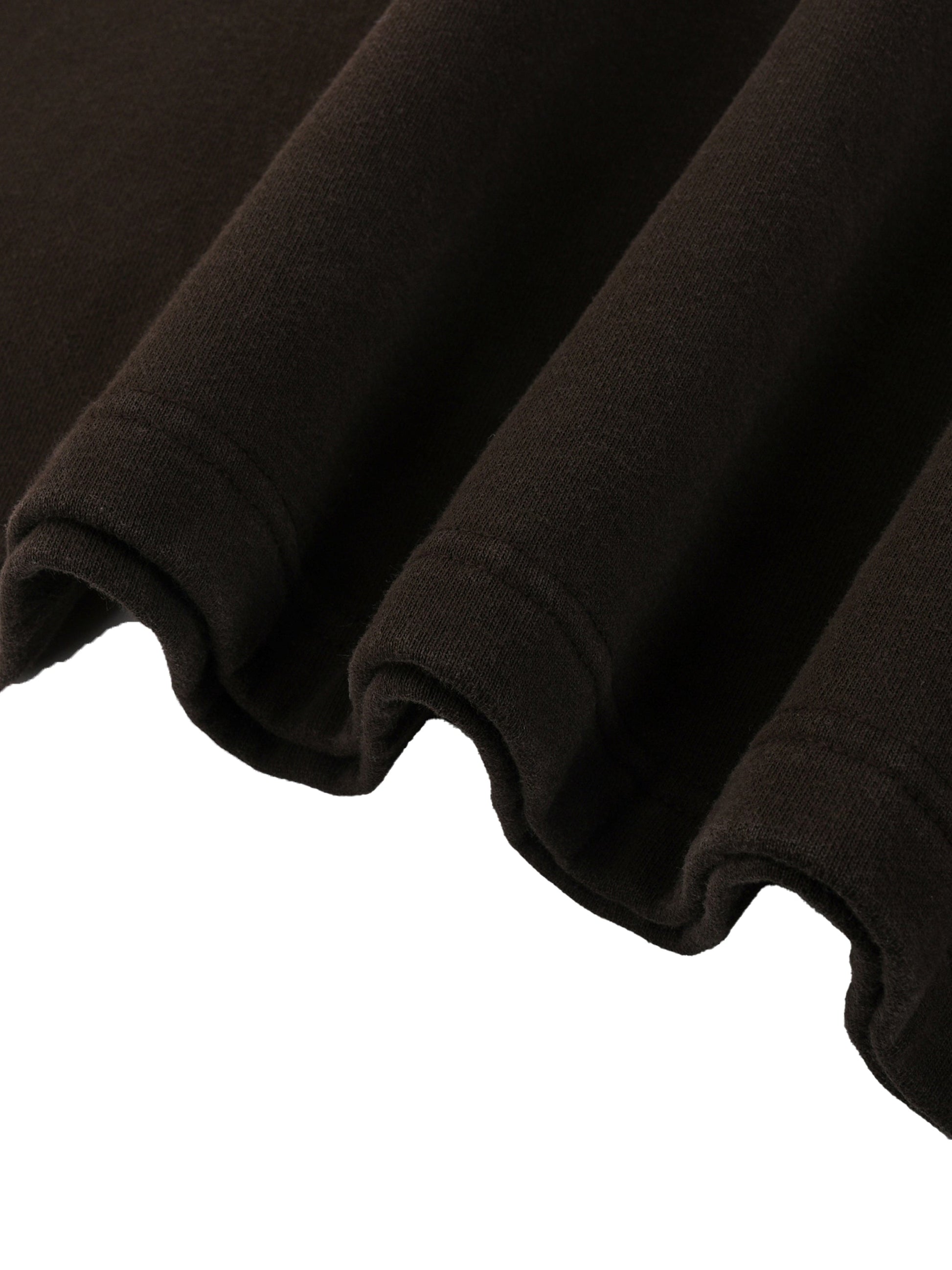 Sun Fade Raw Edge Quarter-Zip Sweatshirt D o n e s t a t e