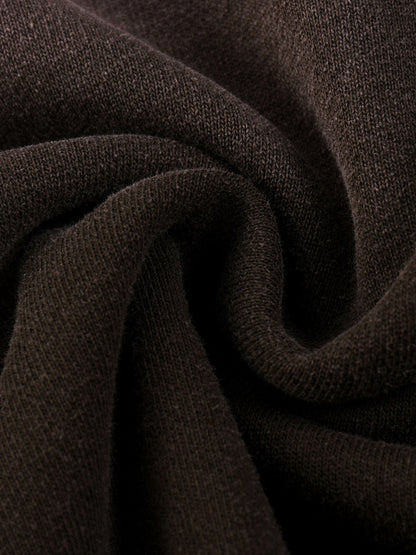 Sun Fade Raw Edge Quarter-Zip Sweatshirt D o n e s t a t e