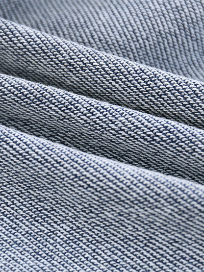 Snow Wash Oversized Zip-Up Hoodie D o n e s t a t e