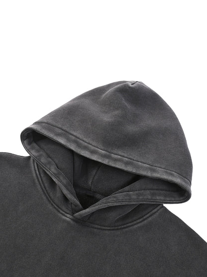 Snow Wash Fleece Oversize Hoodie ODMPOD