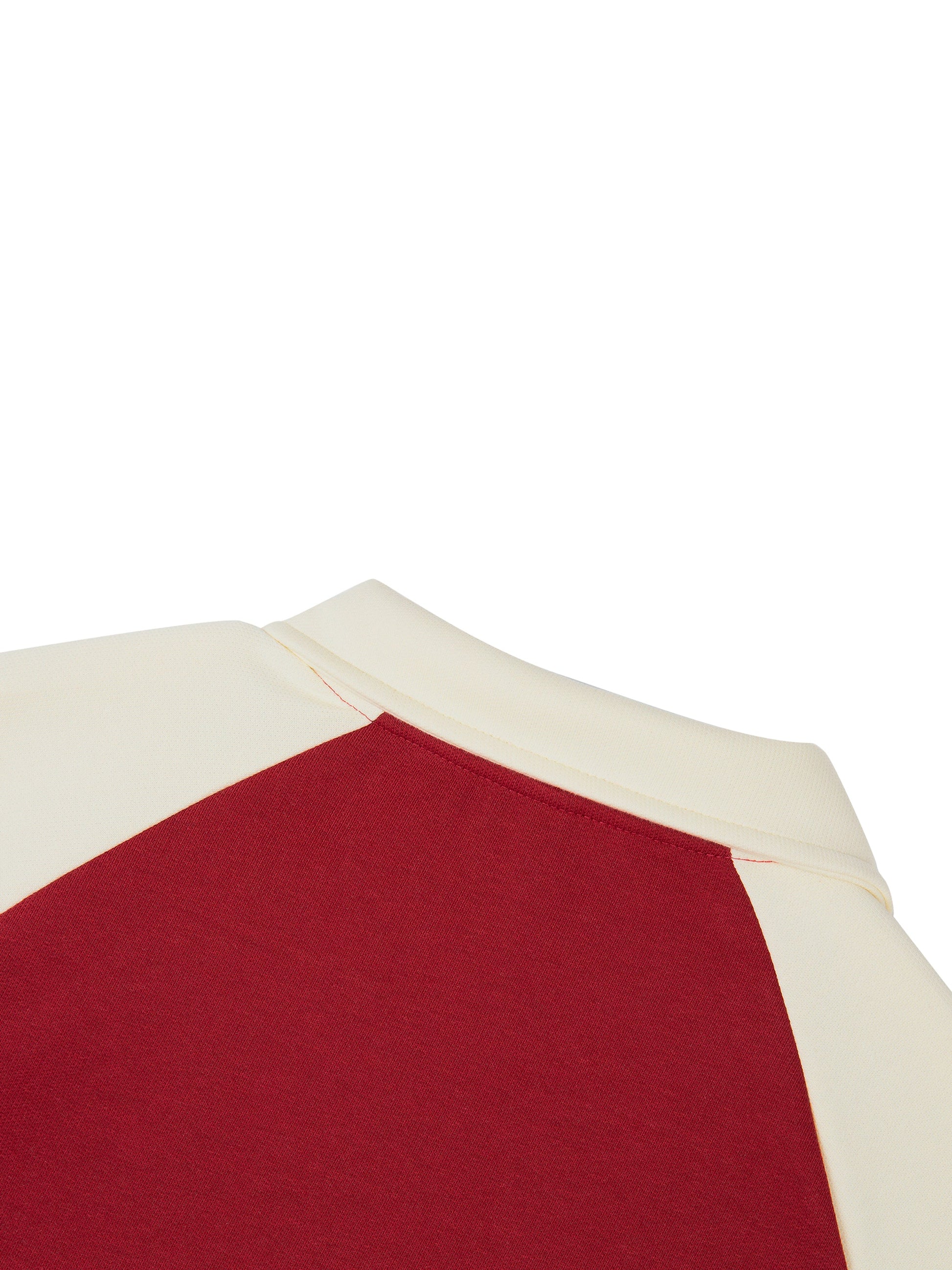 Contrast Raglan Sleeve Baseball Jacket D o n e s t a t e