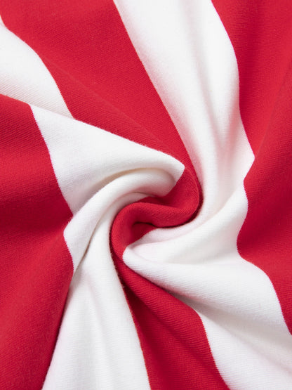 Color Block Stripe Polo Shirt D o n e s t a t e