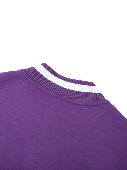 Contrast Piping Zip Bomber Jacket D o n e s t a t e