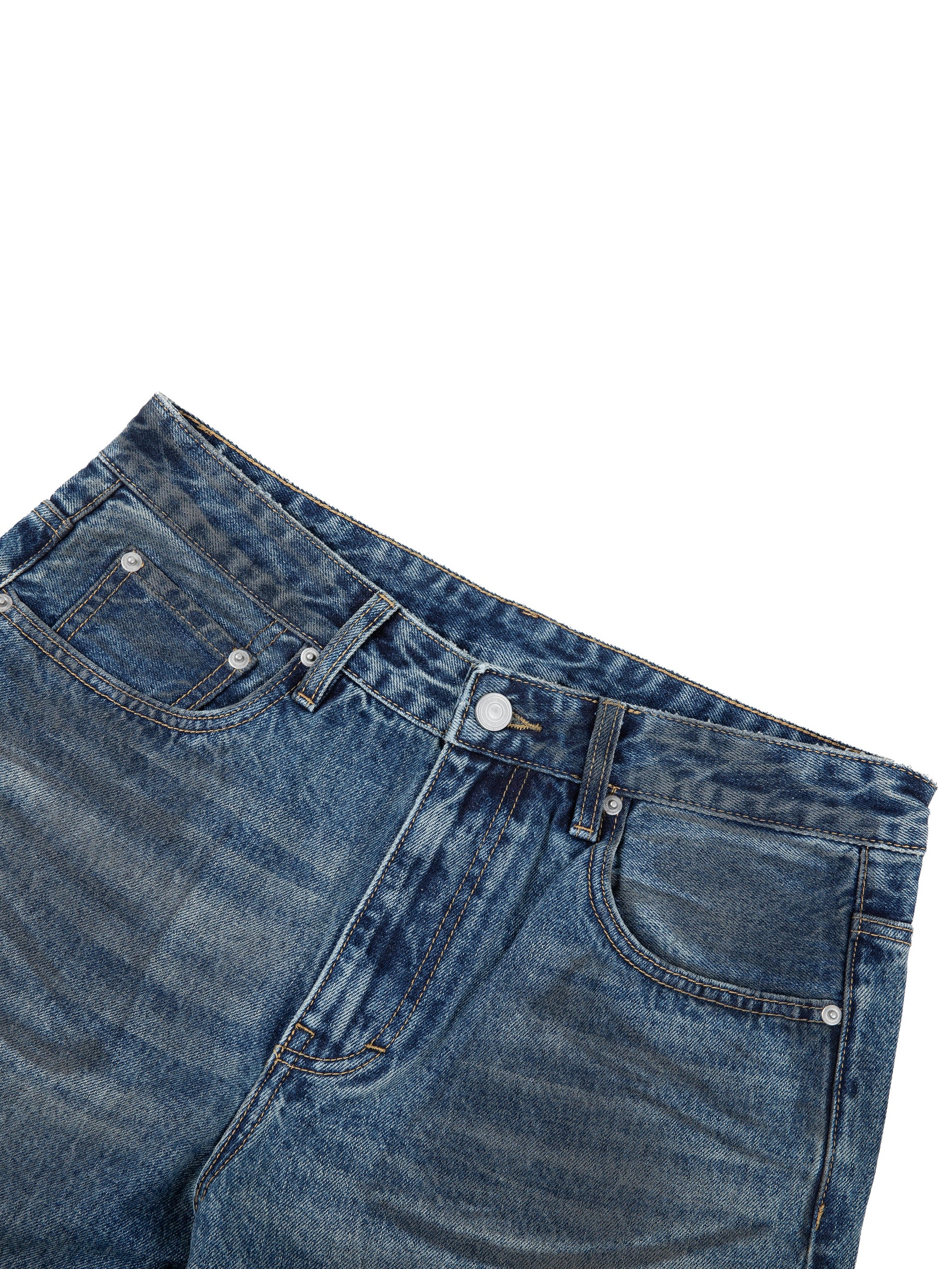 Vintage Wash Baggy Denim Jeans ODMPOD