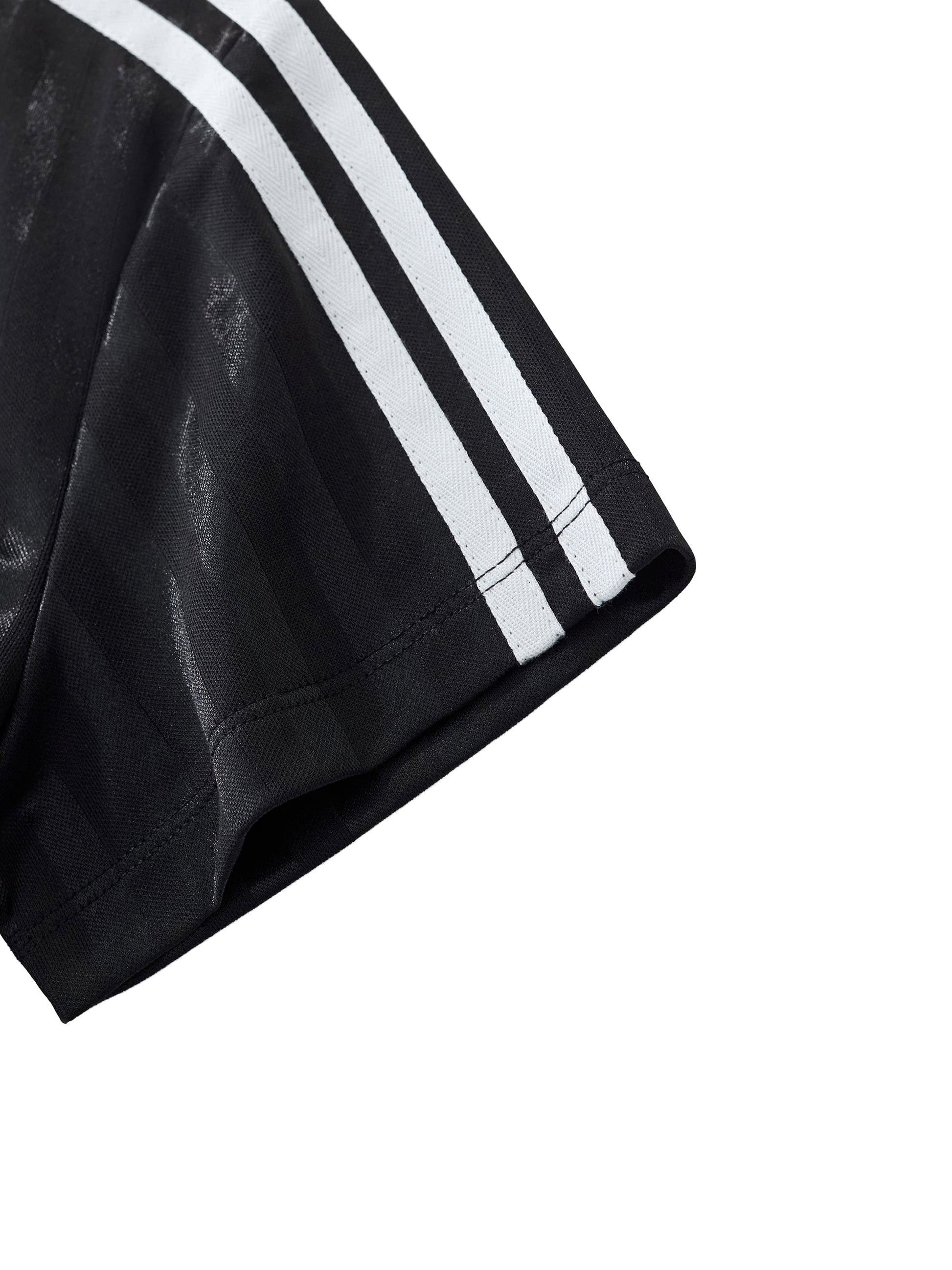 Contrast Collar Striped Cropped Jersey ODMPOD