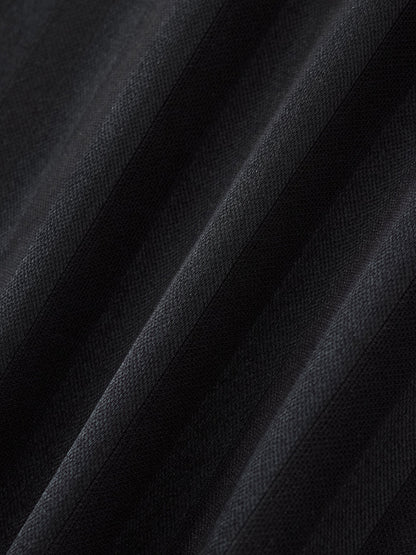 Contrast Collar Striped Cropped Jersey ODMPOD