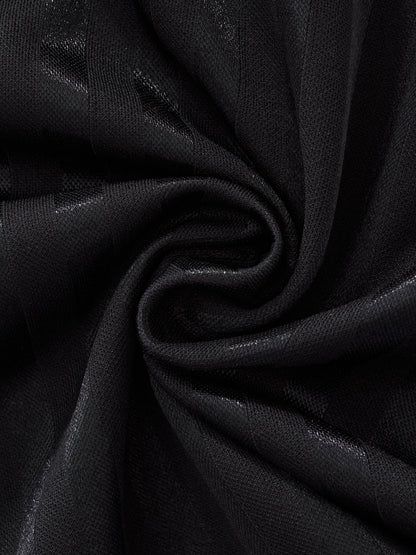 Contrast Collar Striped Cropped Jersey ODMPOD